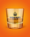 Whisky Tumbler Glass Mockup