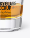 Whisky Tumbler Glass Mockup