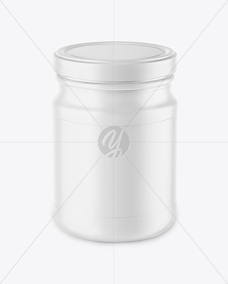 Plastic Sauce Jar Mockup