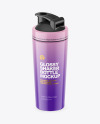 Glossy Shaker Bottle Mockup