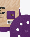 Sanding Discs Mockup