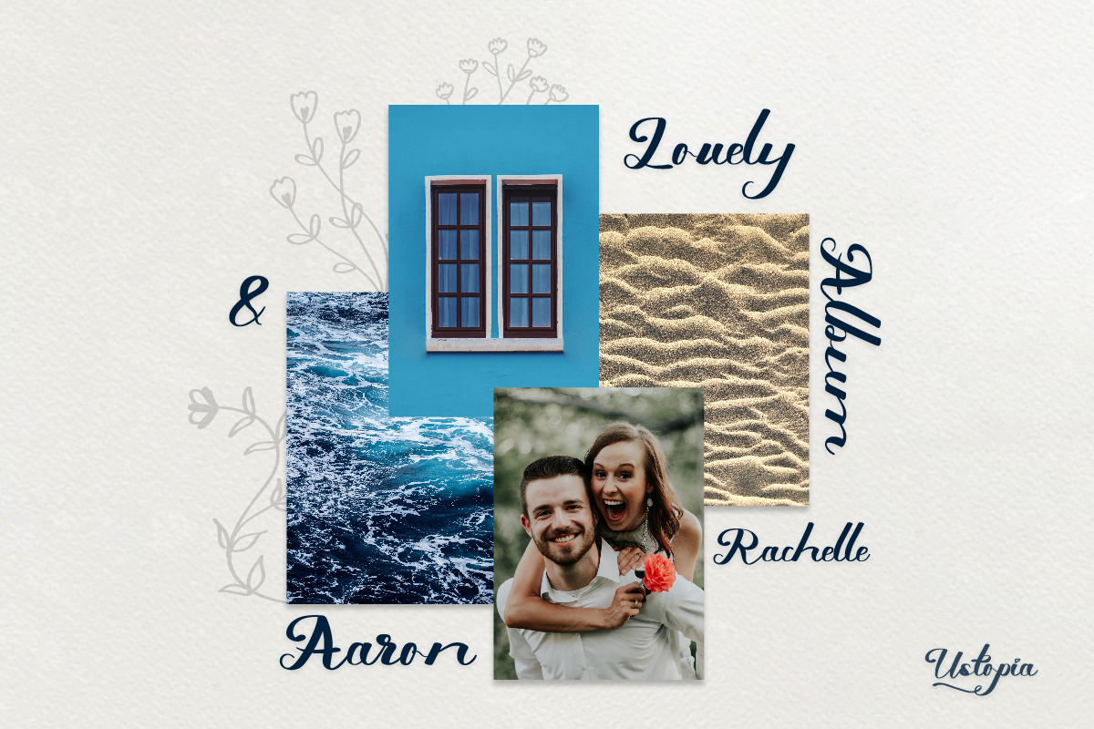 Ustopia Brush Display Font Ustopia Brush Display Font