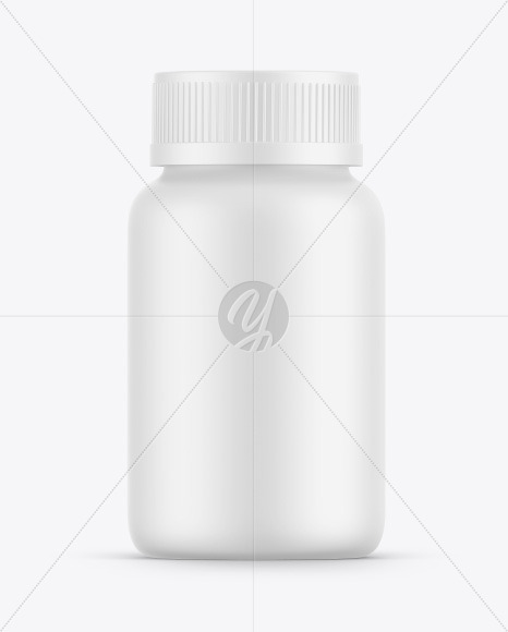 Matte Pills Bottle Mockup