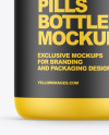 Matte Pills Bottle Mockup