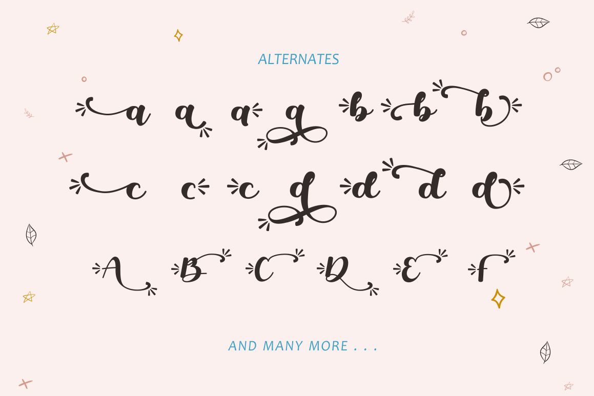 Surprise Spring - A Bouncy Script Font