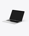 MacBook Air Silver Mockup