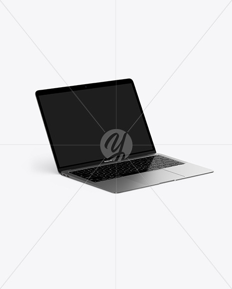 MacBook Air Space Gray Mockup