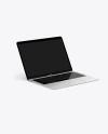 MacBook Air Silver Mockup