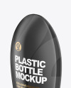 Matte Plastic Bottle Mockup