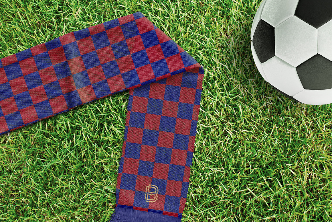 Fan Scarf Mockups Set Fan Scarf Mockups Set