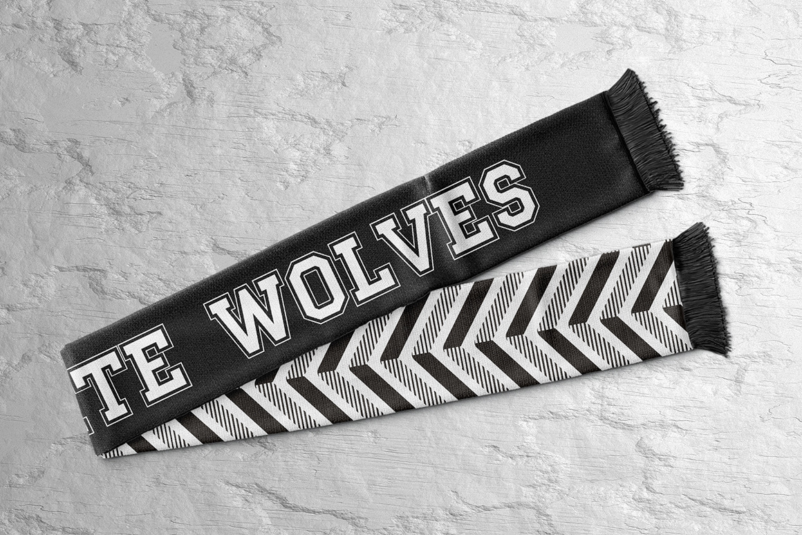Fan Scarf Mockups Set Fan Scarf Mockups Set