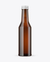 Amber Glass Bottle Mockup Amber Glass Bottle Mockup