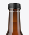 Amber Glass Bottle Mockup Amber Glass Bottle Mockup