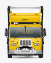 Garbage Truck Mockup - Front View