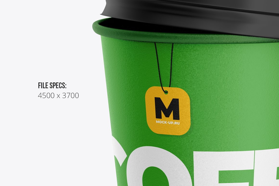 Coffee Cup Mockup - 4 PSD