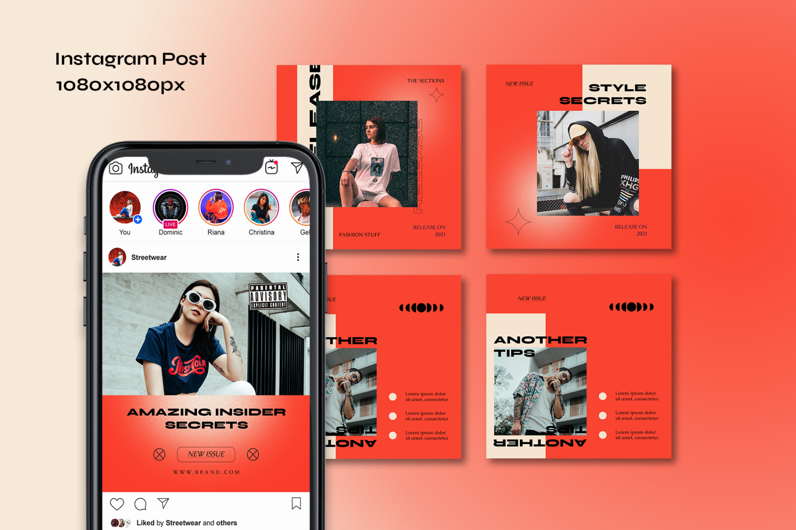 Or'side Instagram Template Or'side Instagram Template