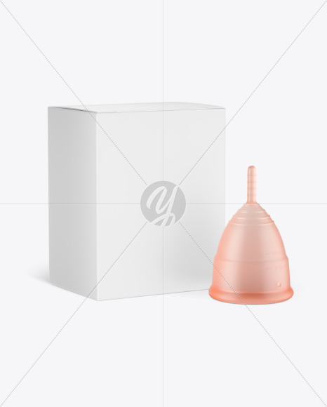 Menstrual Cup Package Mockup