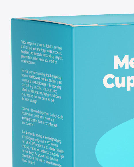 Menstrual Cup Package Mockup