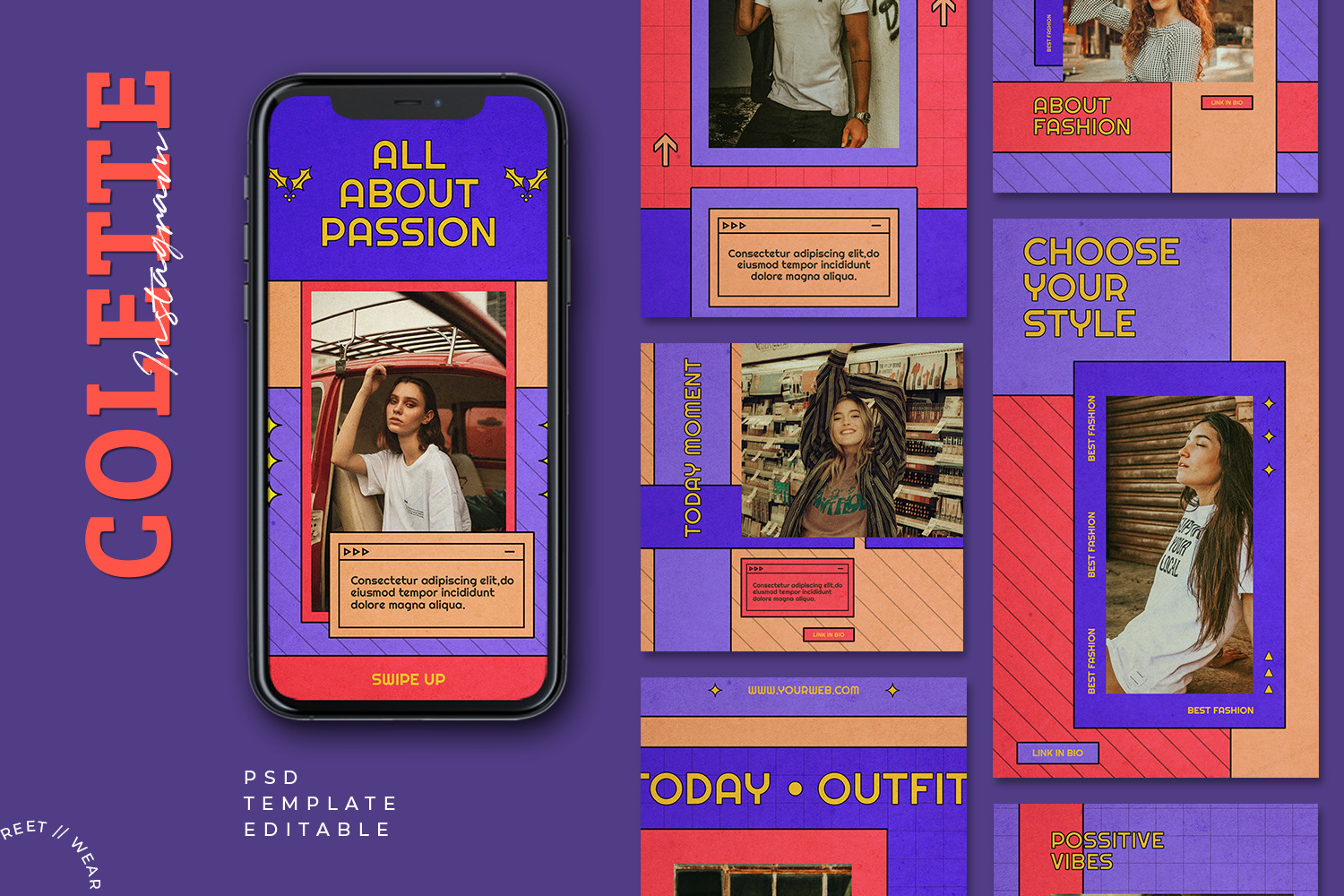 Collete Instagram Template Collete Instagram Template