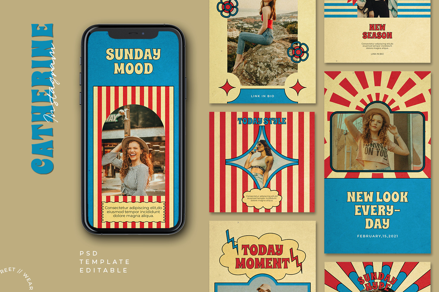 Chaterine Instaagram Template Chaterine Instaagram Template