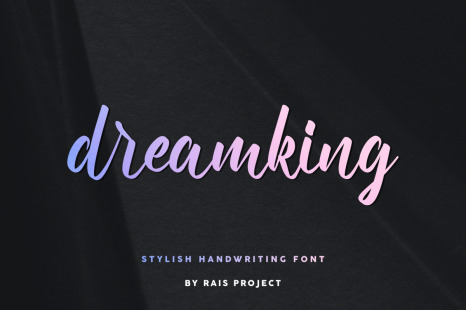 Dreamking Calligraphy Font - Beautiful