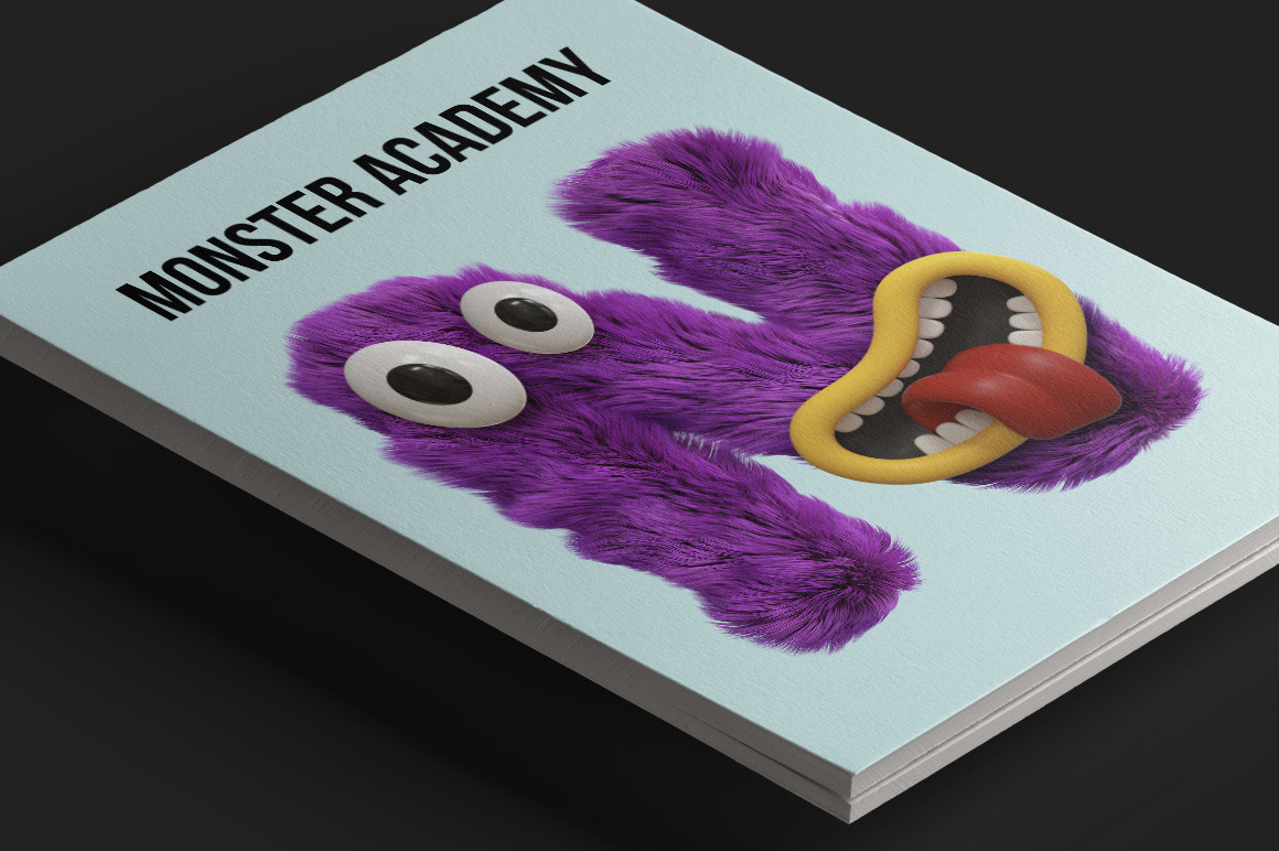 Happy Monster Font Happy Monster Font