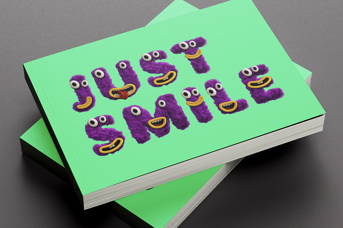 Happy Monster Font Happy Monster Font