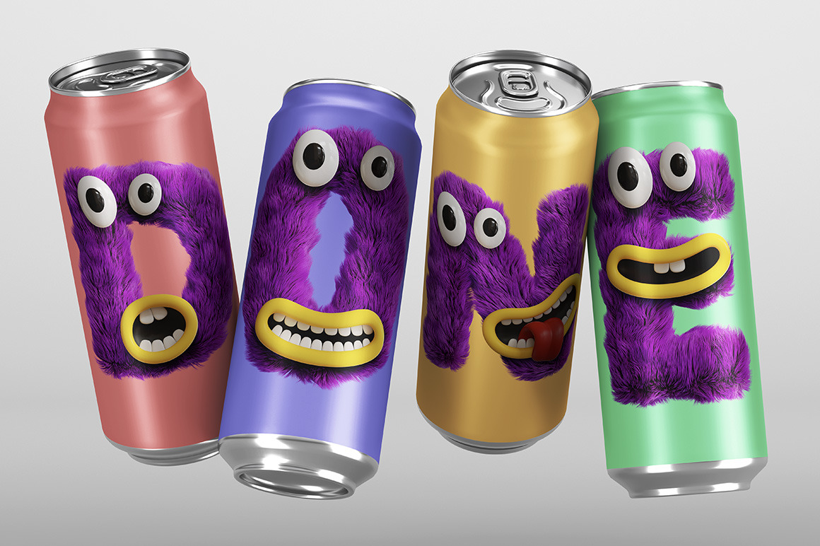 Happy Monster Font Happy Monster Font