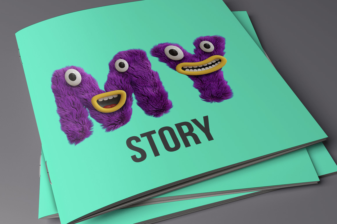 Happy Monster Font Happy Monster Font