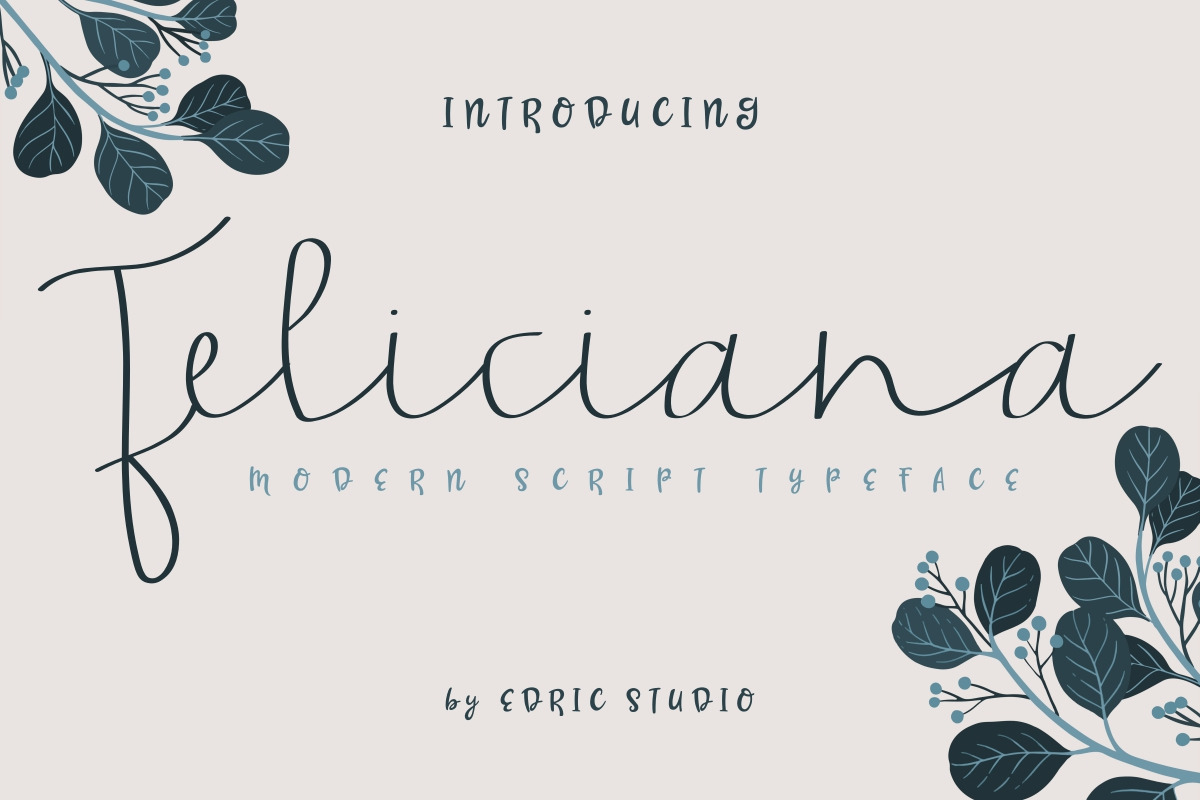 Feliciana Handwritten Font Feliciana Handwritten Font