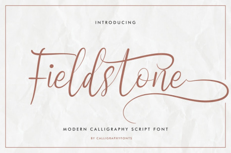 Fieldstone Font - Beautiful