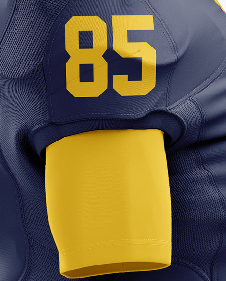 American Football Kit Mockup - Side View