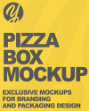 Pizza Box Mockup