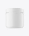 Matte Plastic Jar Mockup