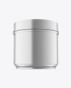 Metallic Plastic Jar Mockup