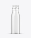 Clear Plastic Water Bottle Mockup