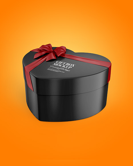 Paper Gift Box Mockup