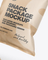 Two Kraft Snack Packages Mockup