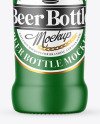 Matte Beer Bottle Mockup