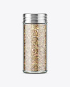 Spice Jar with Fennel Mockup