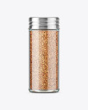 Spice Jar with Fenugreek Mockup