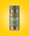 Spice Jar with Sumac Mockup