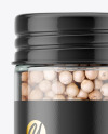 Spice Jar with White Pepper Mockup