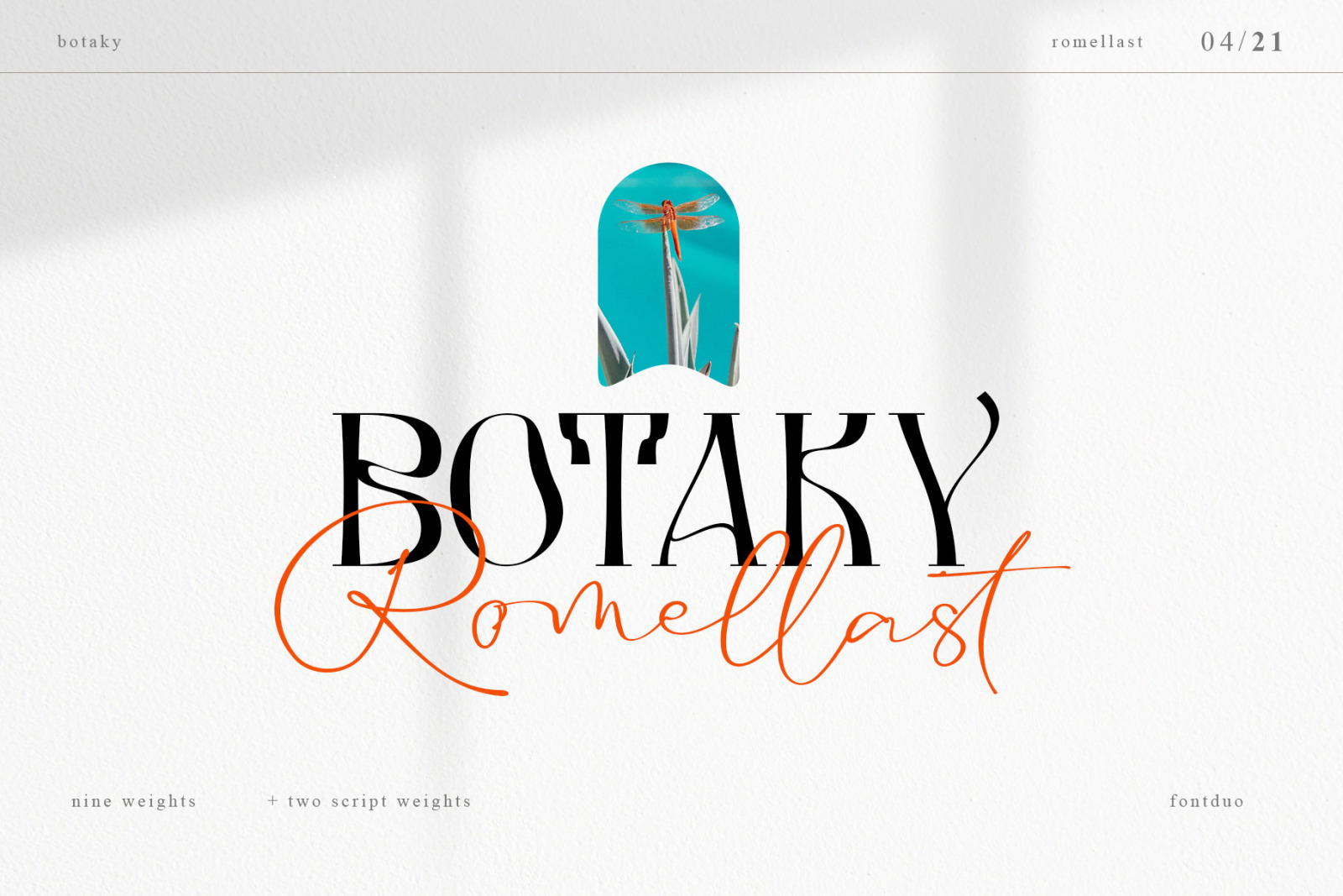 Botaky Romellast Font Botaky Romellast Font