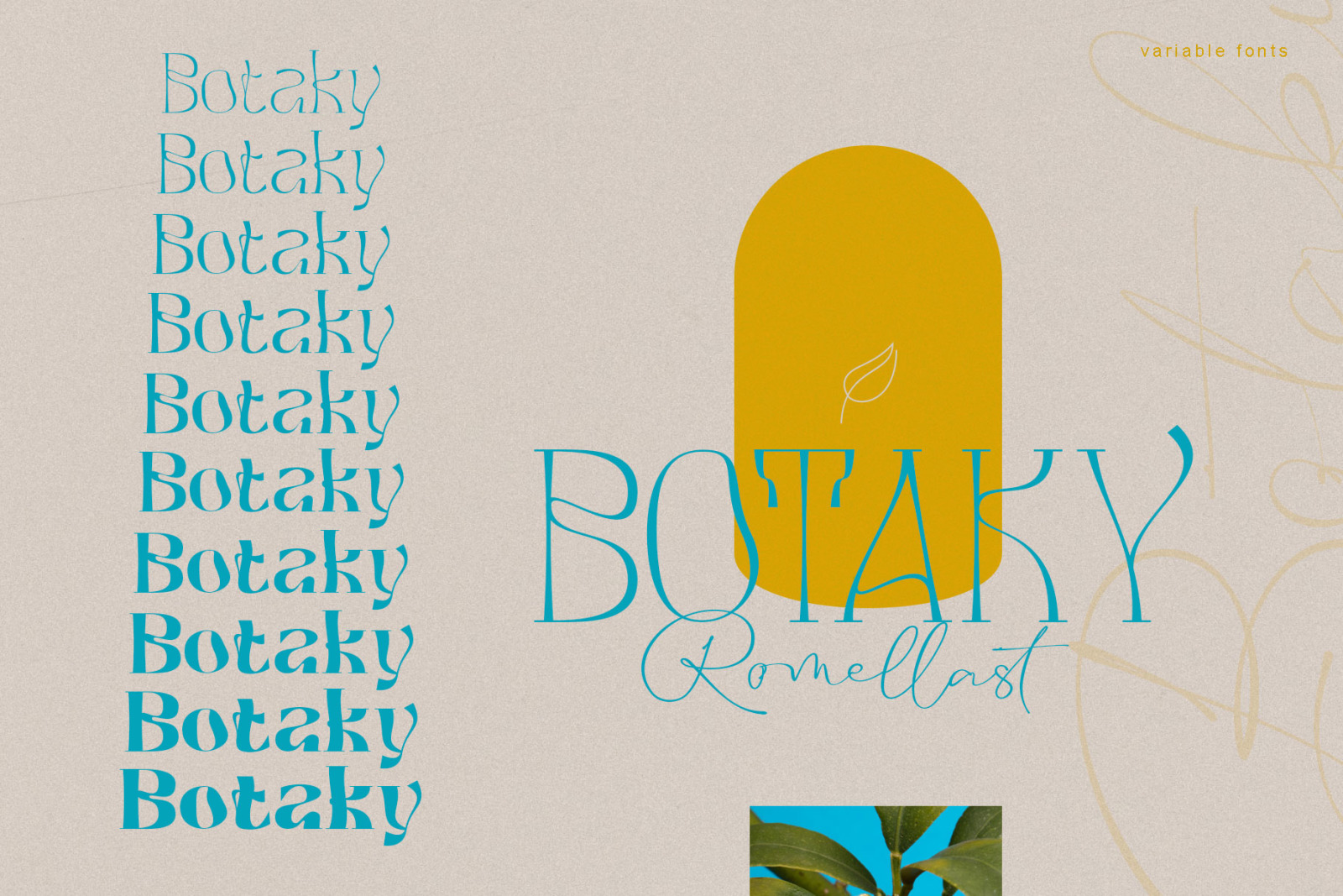 Botaky Romellast Font Botaky Romellast Font