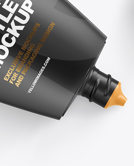 Matte Plastic Bottle Mockup Matte Plastic Bottle Mockup