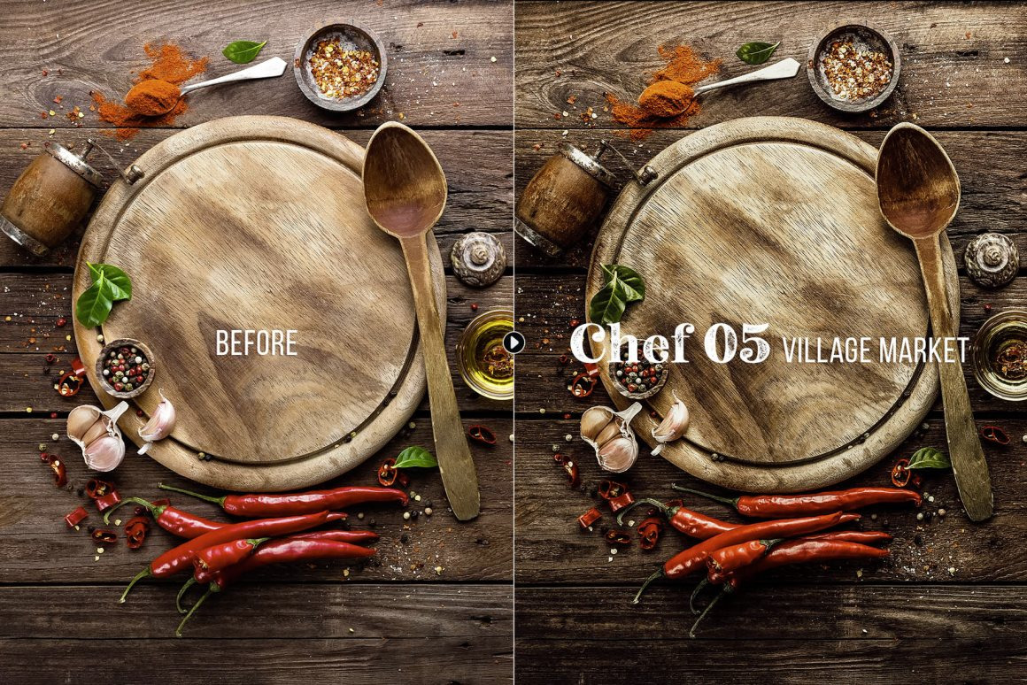 Chef - 50 Food Presets Chef - 50 Food Presets