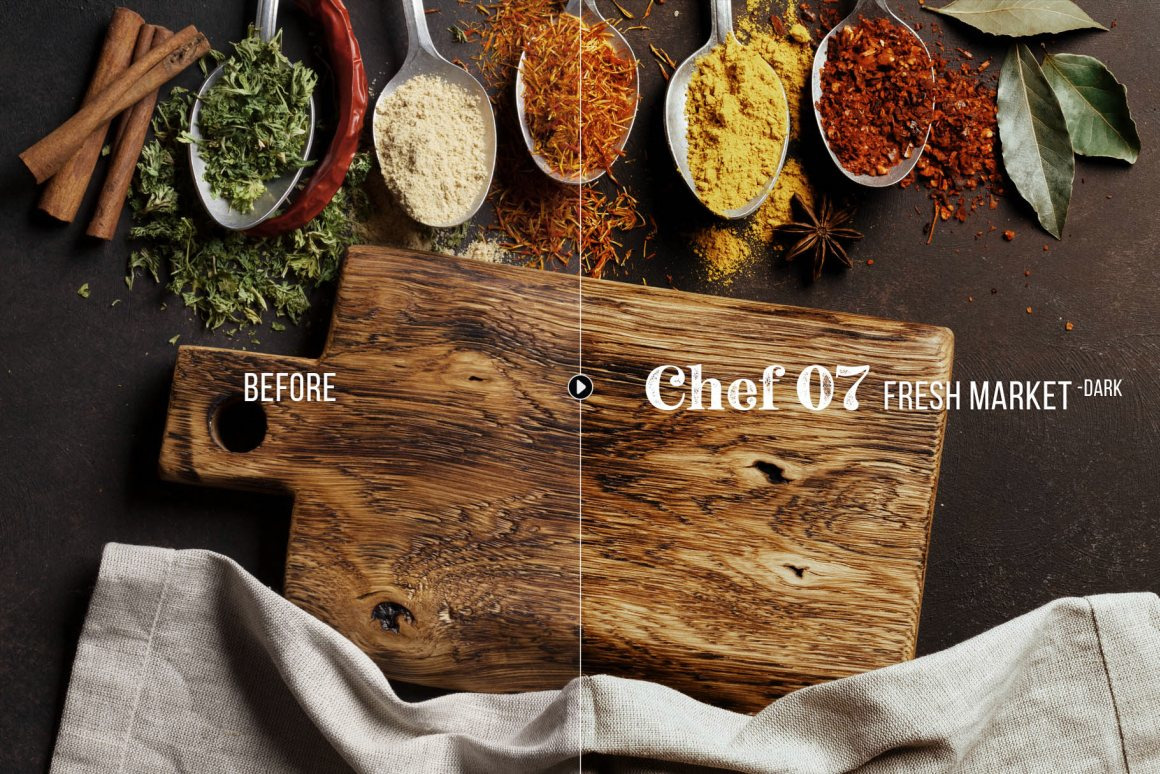 Chef - 50 Food Presets Chef - 50 Food Presets