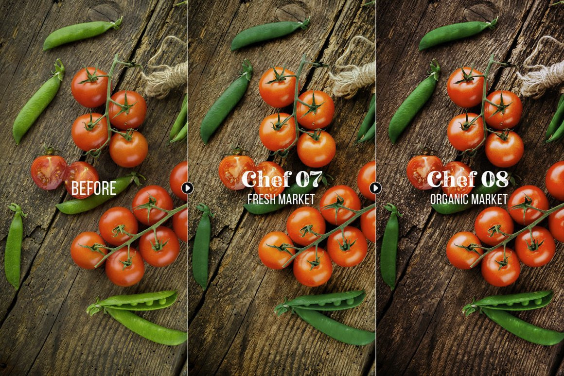 Chef - 50 Food Presets Chef - 50 Food Presets