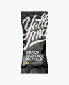 Matte Snack Package Mockup